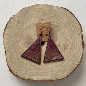 BOHO Triangle Dangle Earrings NEW